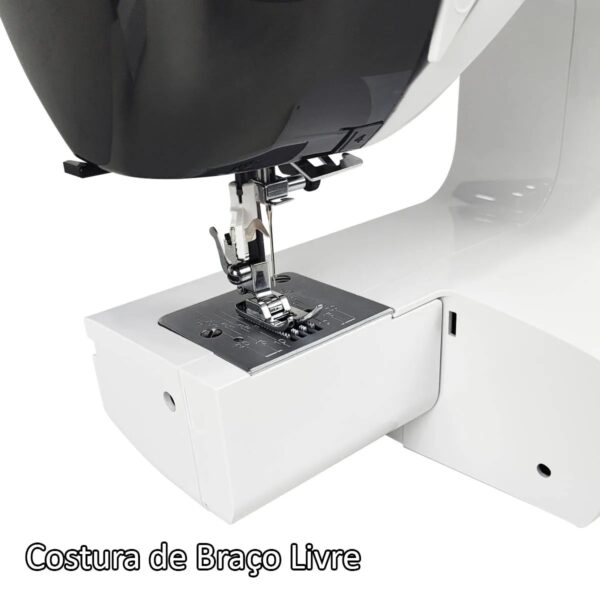 Máquina de Costura Portátil 60 Pontos para Tecidos Leves, Médios e Pesados WEST-5060 Bivolt Westpress - Image 4